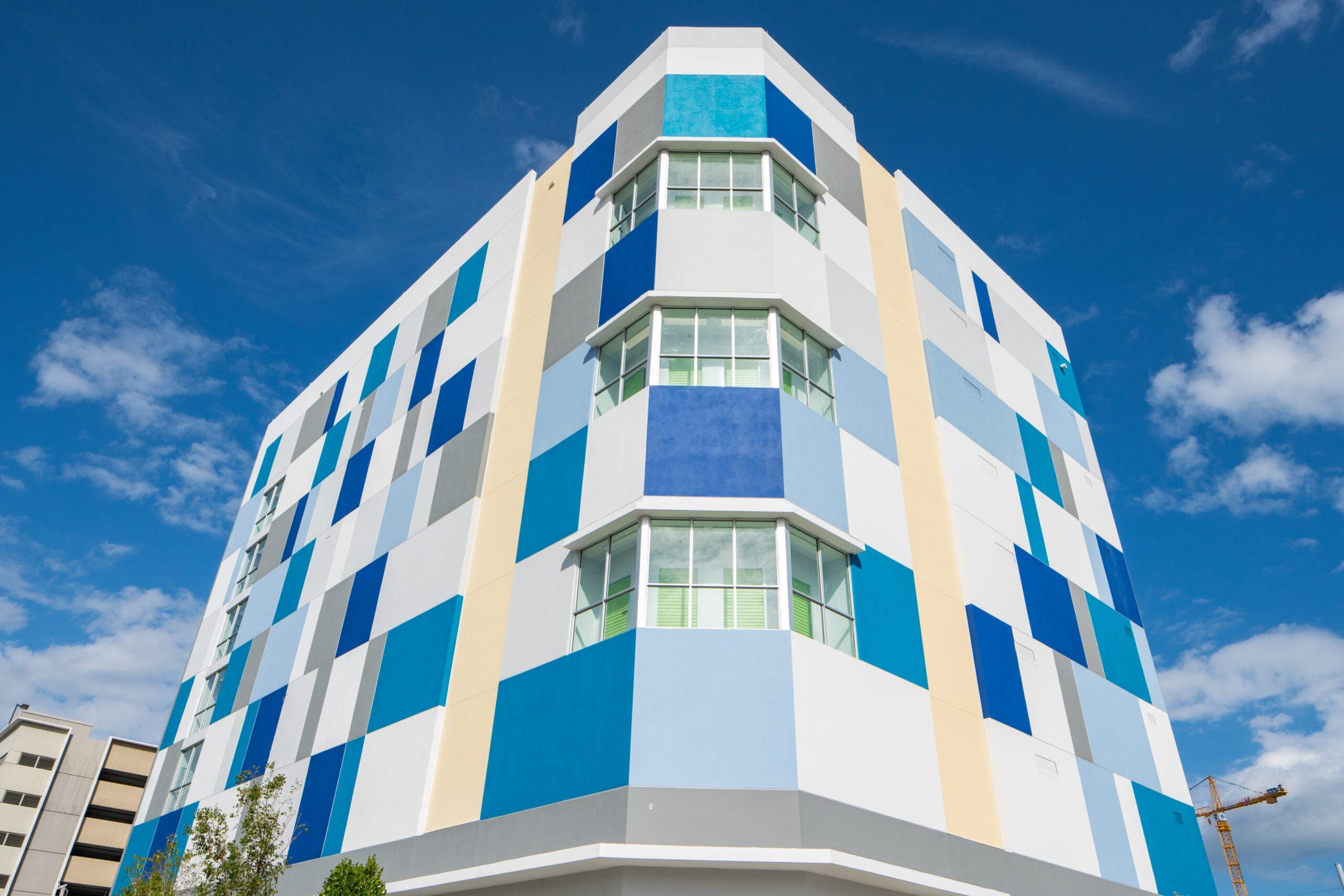 Modern commercial building