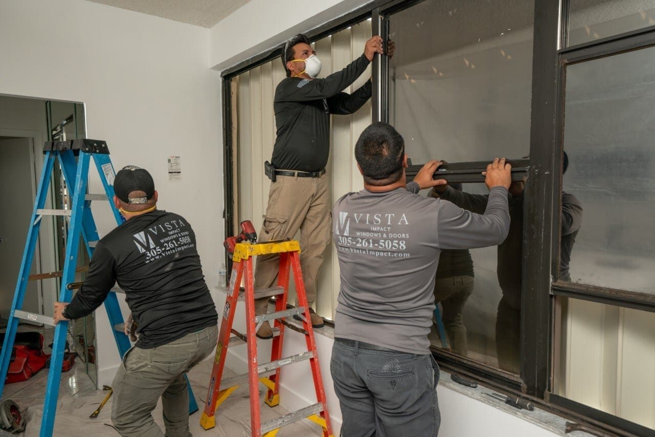 Professional installation team